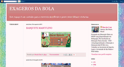 Desktop Screenshot of exagerosdabola.blogspot.com