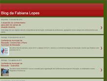 Tablet Screenshot of professorafabianalopes.blogspot.com