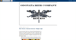 Desktop Screenshot of odonatabeer.blogspot.com