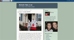 Desktop Screenshot of michelletalksalot.blogspot.com