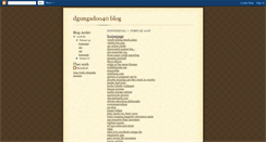 Desktop Screenshot of dgungadoo40.blogspot.com