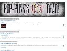 Tablet Screenshot of poppunksnotdead.blogspot.com