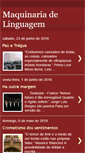 Mobile Screenshot of maquinariadelinguagem.blogspot.com