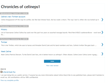 Tablet Screenshot of chroniclesofcelineps1.blogspot.com