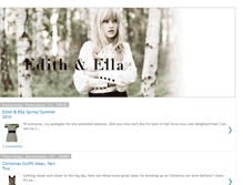 Tablet Screenshot of edith-ella.blogspot.com