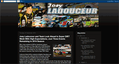 Desktop Screenshot of joeyladouceur.blogspot.com