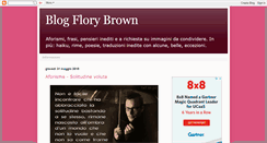 Desktop Screenshot of florybrown.blogspot.com