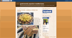 Desktop Screenshot of gastronomiapopolaremediterranea.blogspot.com