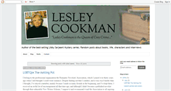Desktop Screenshot of lesleycookman.blogspot.com