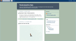 Desktop Screenshot of pembsbats.blogspot.com