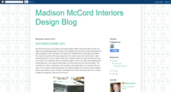 Desktop Screenshot of madisonmccord.blogspot.com