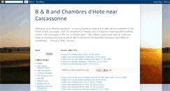 Desktop Screenshot of bandbcarcassonne.blogspot.com