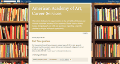 Desktop Screenshot of aaacareerservices.blogspot.com