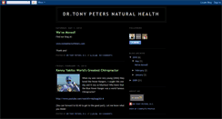 Desktop Screenshot of drtonypetersdc.blogspot.com