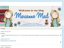 Tablet Screenshot of mariannemail.blogspot.com