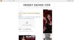 Desktop Screenshot of easyenergysavingtips.blogspot.com