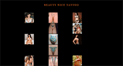 Desktop Screenshot of beautynicetattoo.blogspot.com