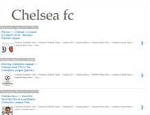 Tablet Screenshot of football-chelsea.blogspot.com