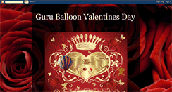 Desktop Screenshot of guruballoonsaintvalentinesday.blogspot.com