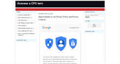 Desktop Screenshot of cpcadsenseinfo.blogspot.com
