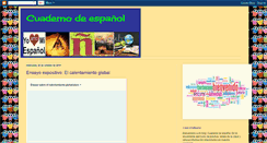 Desktop Screenshot of cuadernodeespagnol.blogspot.com