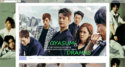 Desktop Screenshot of oyasumidramas.blogspot.com