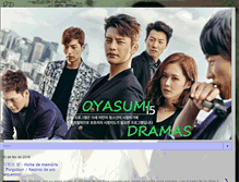 Tablet Screenshot of oyasumidramas.blogspot.com