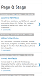 Mobile Screenshot of pagenstage.blogspot.com