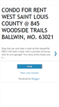 Mobile Screenshot of condosinsaintlouis.blogspot.com