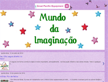 Tablet Screenshot of imaginacaomundo.blogspot.com