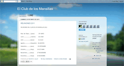 Desktop Screenshot of clubdelosmansillas.blogspot.com