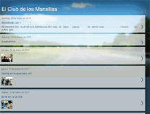 Tablet Screenshot of clubdelosmansillas.blogspot.com