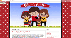 Desktop Screenshot of glorascrafts.blogspot.com