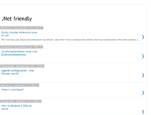 Tablet Screenshot of dotnetfriendly.blogspot.com