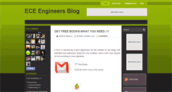 Desktop Screenshot of eceengineersblog.blogspot.com