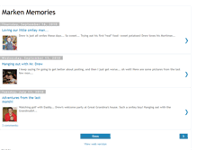 Tablet Screenshot of markenmemories.blogspot.com