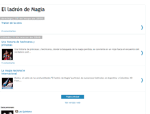 Tablet Screenshot of ladrondemagia.blogspot.com