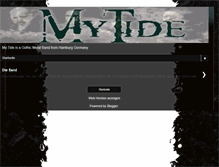 Tablet Screenshot of mytide-gothicmetal.blogspot.com