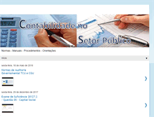 Tablet Screenshot of contabilidadenosetorpublico.blogspot.com