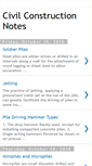 Mobile Screenshot of civilconstructionnotes.blogspot.com