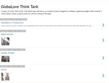 Tablet Screenshot of globalovethinktank.blogspot.com