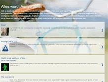 Tablet Screenshot of aangenamer.blogspot.com