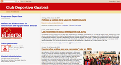 Desktop Screenshot of clubguabira.blogspot.com