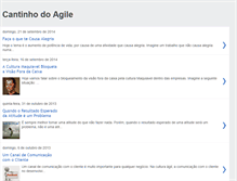 Tablet Screenshot of cantinhodoagile.blogspot.com