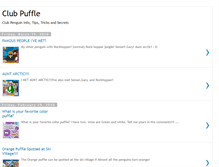 Tablet Screenshot of club-puffle-online.blogspot.com