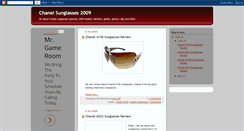 Desktop Screenshot of chanelsunglasses2009.blogspot.com