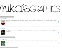 Tablet Screenshot of nikas-graphics.blogspot.com