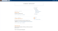 Desktop Screenshot of james-knight.blogspot.com