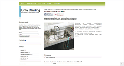 Desktop Screenshot of duniadinding.blogspot.com