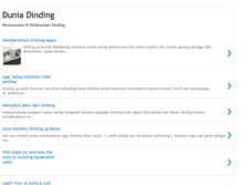 Tablet Screenshot of duniadinding.blogspot.com